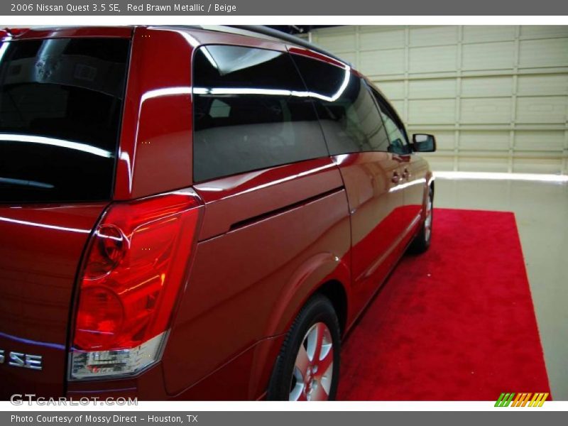 Red Brawn Metallic / Beige 2006 Nissan Quest 3.5 SE