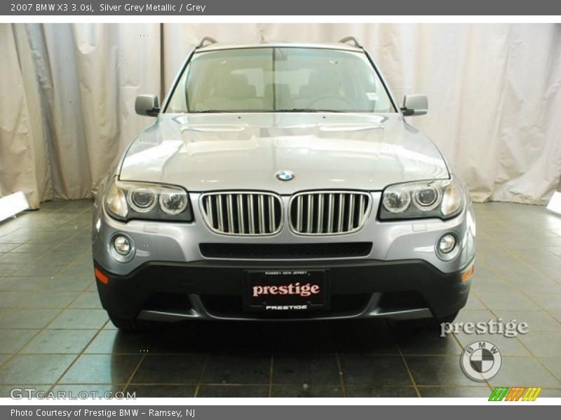 Silver Grey Metallic / Grey 2007 BMW X3 3.0si