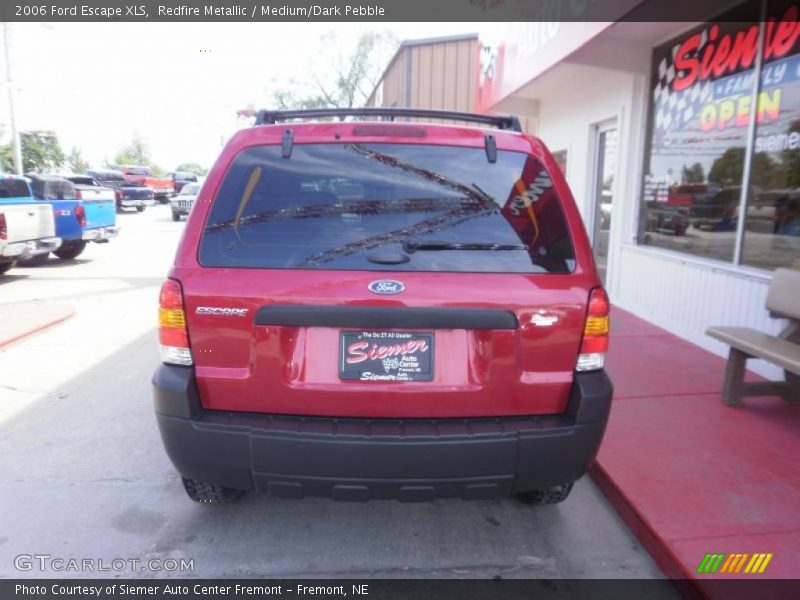 Redfire Metallic / Medium/Dark Pebble 2006 Ford Escape XLS