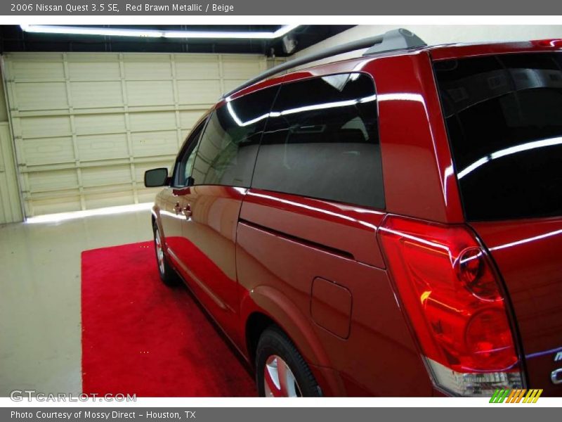 Red Brawn Metallic / Beige 2006 Nissan Quest 3.5 SE