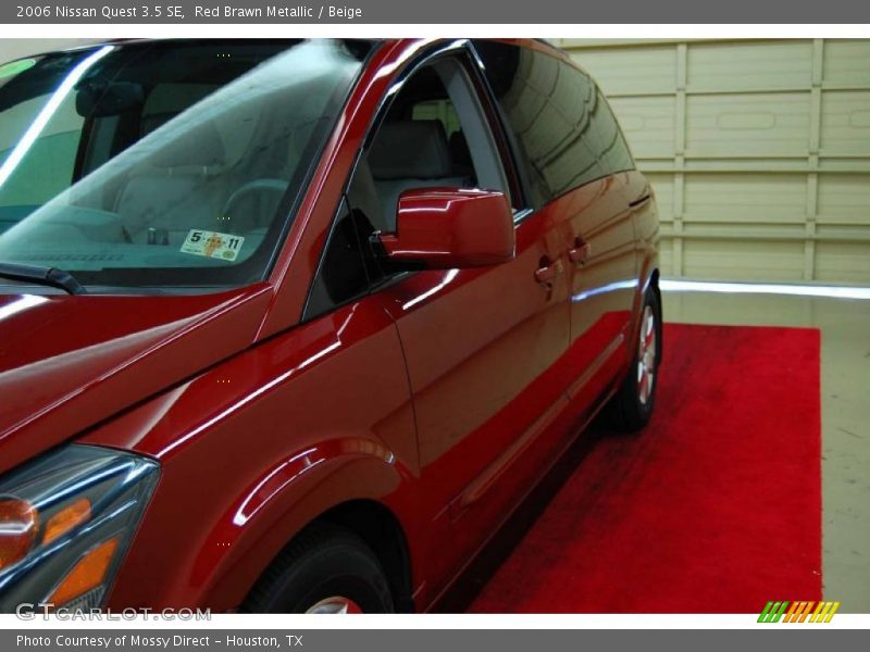 Red Brawn Metallic / Beige 2006 Nissan Quest 3.5 SE