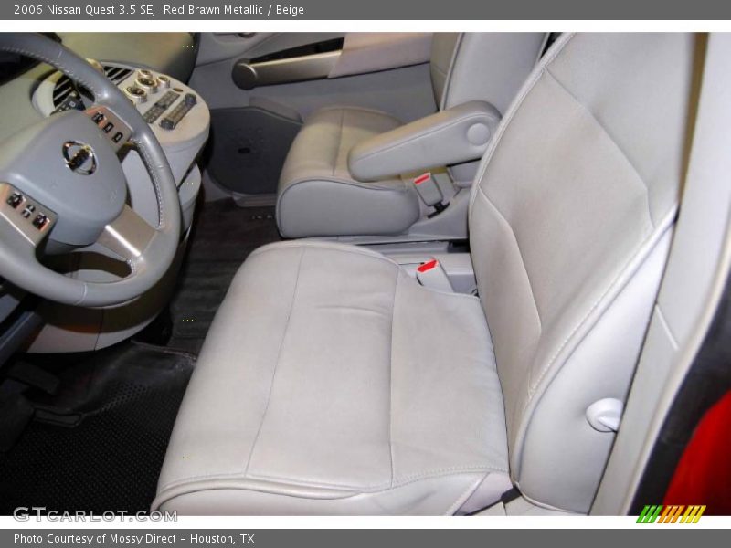 Red Brawn Metallic / Beige 2006 Nissan Quest 3.5 SE