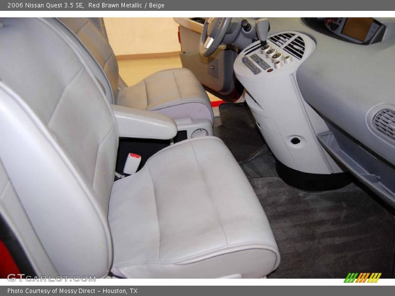 Red Brawn Metallic / Beige 2006 Nissan Quest 3.5 SE