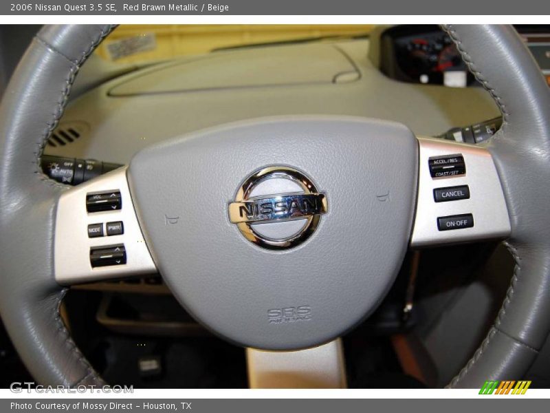 Red Brawn Metallic / Beige 2006 Nissan Quest 3.5 SE