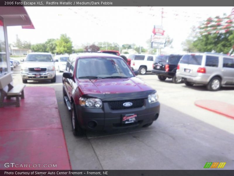 Redfire Metallic / Medium/Dark Pebble 2006 Ford Escape XLS