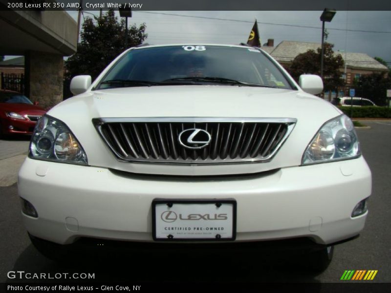 Crystal White / Ivory 2008 Lexus RX 350 AWD