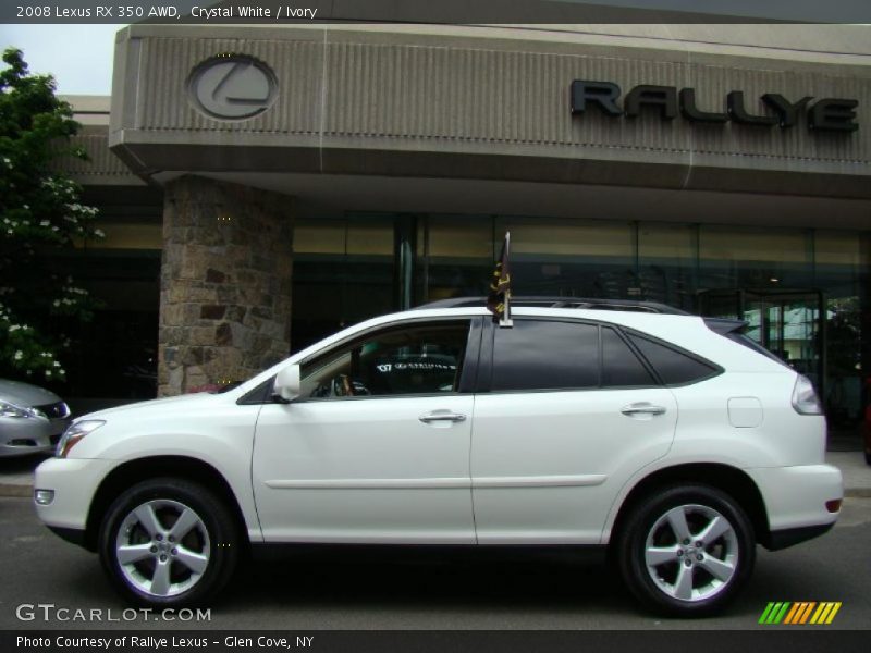 Crystal White / Ivory 2008 Lexus RX 350 AWD