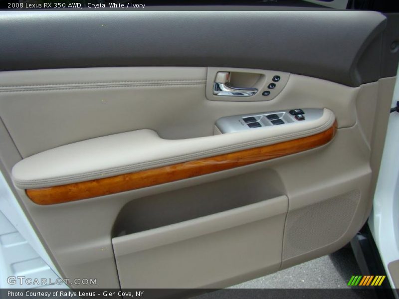 Crystal White / Ivory 2008 Lexus RX 350 AWD