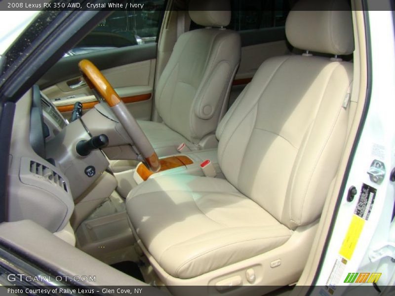 Crystal White / Ivory 2008 Lexus RX 350 AWD