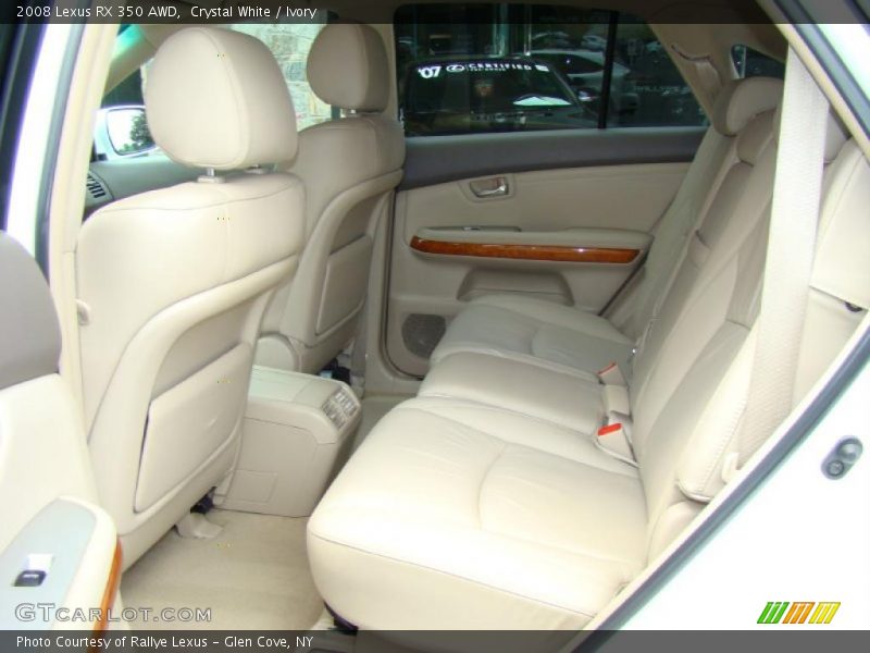 Crystal White / Ivory 2008 Lexus RX 350 AWD