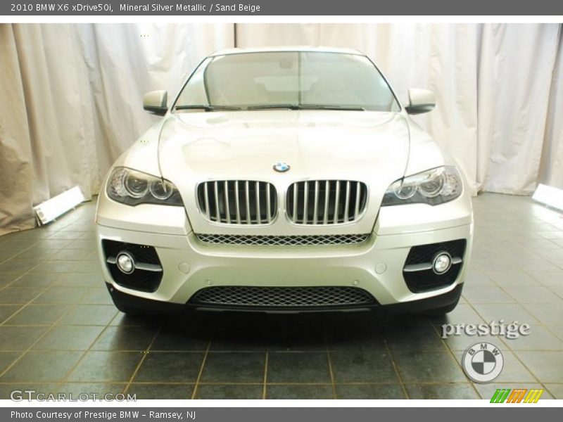 Mineral Silver Metallic / Sand Beige 2010 BMW X6 xDrive50i