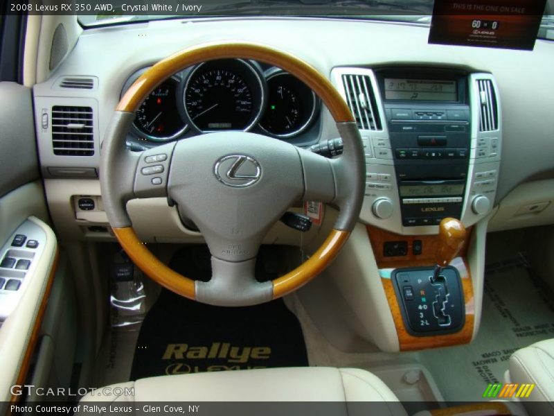 Crystal White / Ivory 2008 Lexus RX 350 AWD