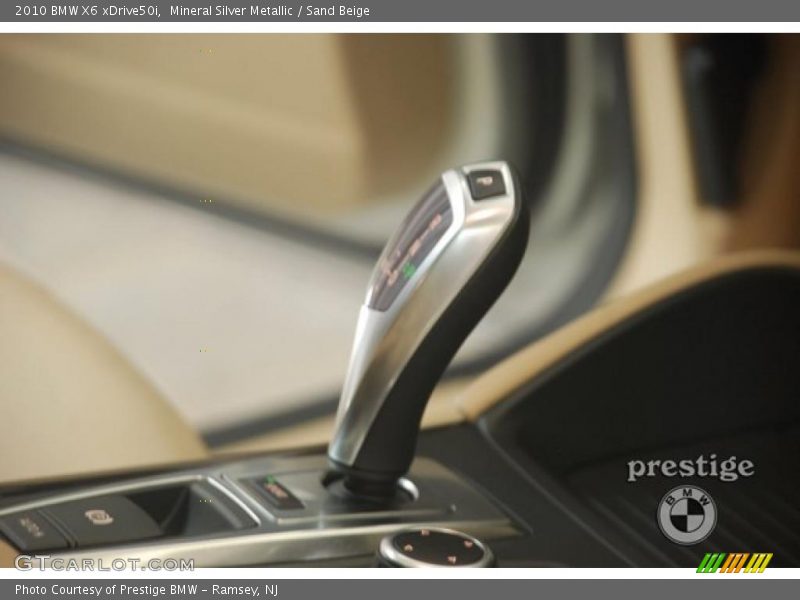 Mineral Silver Metallic / Sand Beige 2010 BMW X6 xDrive50i