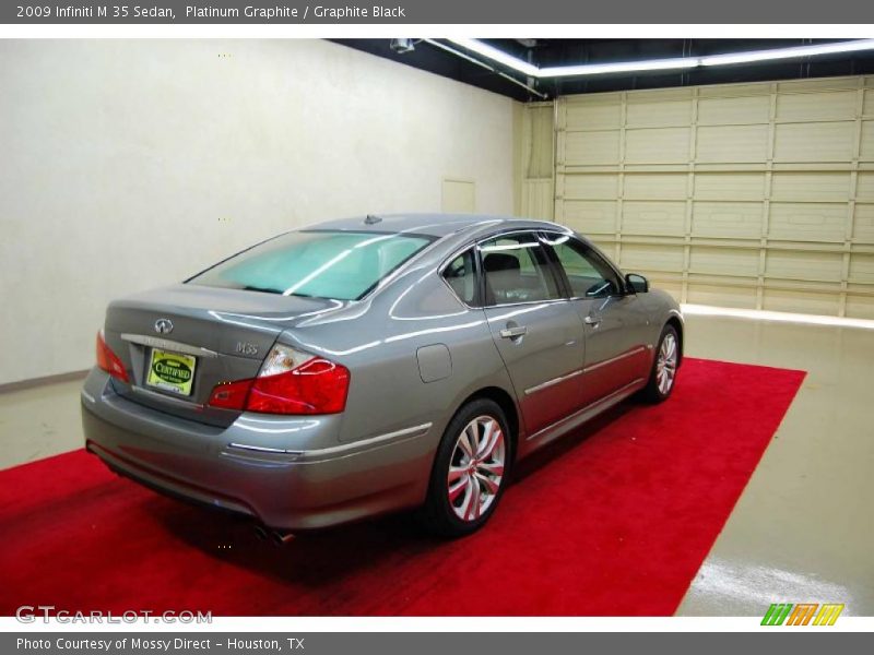 Platinum Graphite / Graphite Black 2009 Infiniti M 35 Sedan