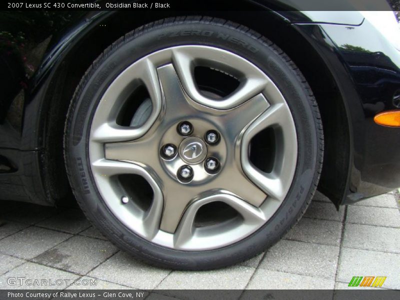 Obsidian Black / Black 2007 Lexus SC 430 Convertible
