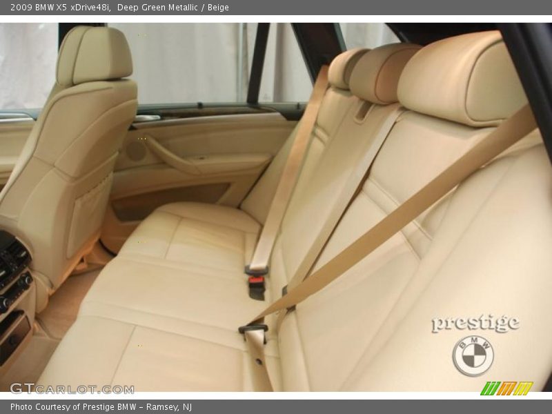 Deep Green Metallic / Beige 2009 BMW X5 xDrive48i