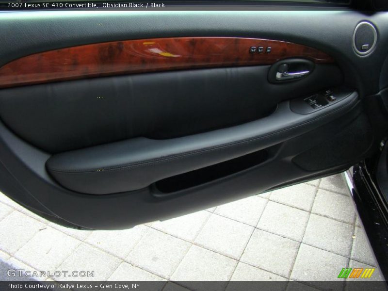 Obsidian Black / Black 2007 Lexus SC 430 Convertible