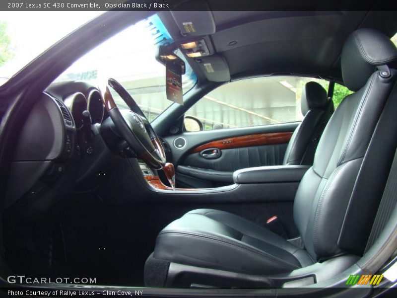 Obsidian Black / Black 2007 Lexus SC 430 Convertible