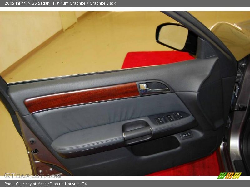 Platinum Graphite / Graphite Black 2009 Infiniti M 35 Sedan