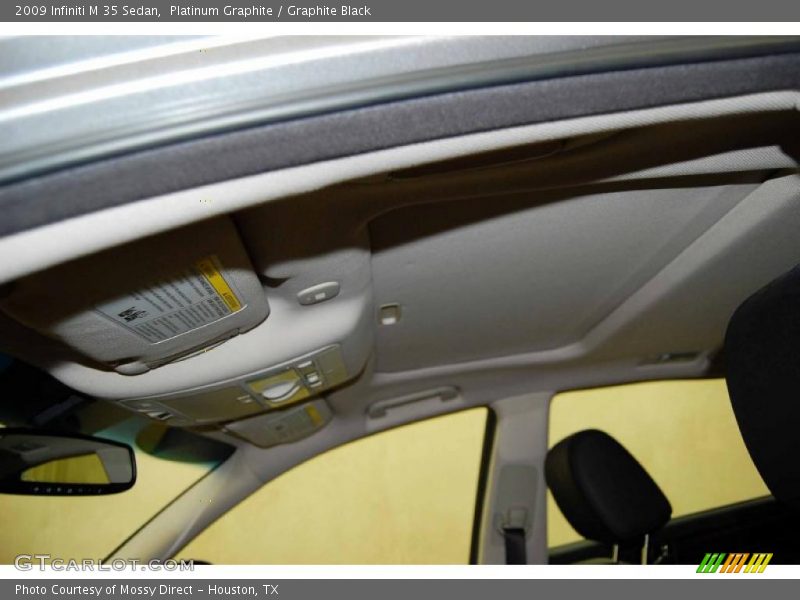 Platinum Graphite / Graphite Black 2009 Infiniti M 35 Sedan