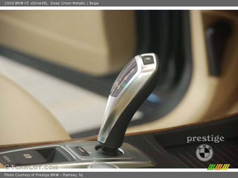 Deep Green Metallic / Beige 2009 BMW X5 xDrive48i