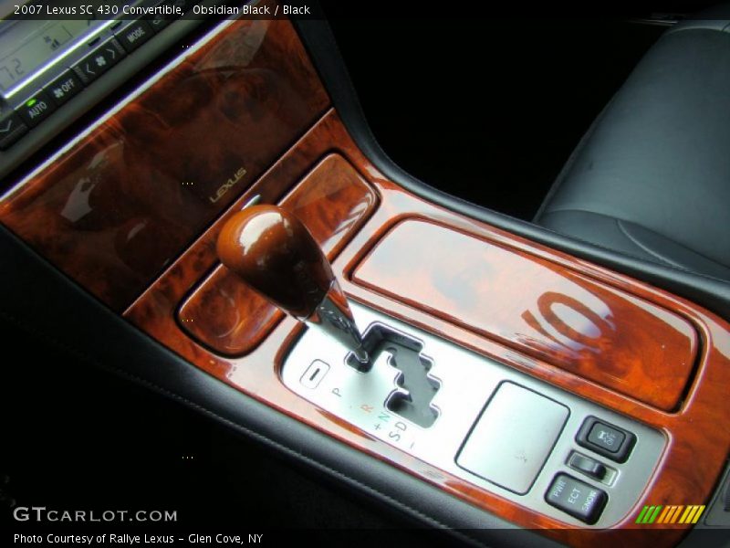 Obsidian Black / Black 2007 Lexus SC 430 Convertible