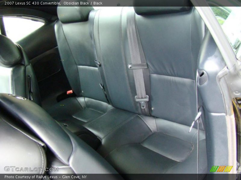 Obsidian Black / Black 2007 Lexus SC 430 Convertible