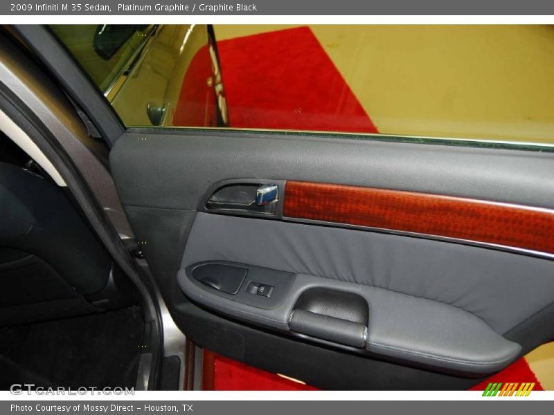 Platinum Graphite / Graphite Black 2009 Infiniti M 35 Sedan