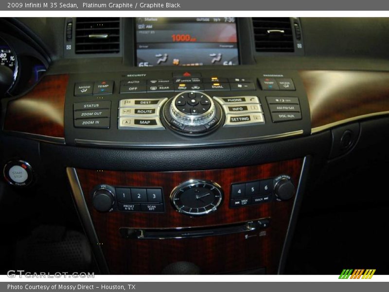 Platinum Graphite / Graphite Black 2009 Infiniti M 35 Sedan