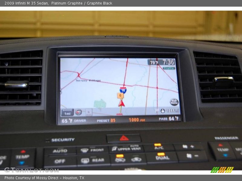 Platinum Graphite / Graphite Black 2009 Infiniti M 35 Sedan