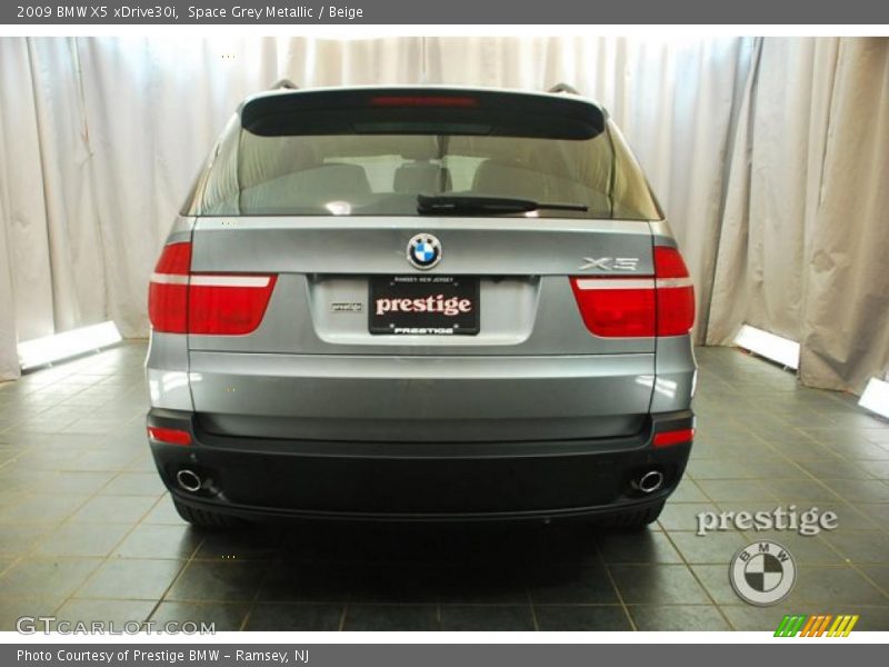 Space Grey Metallic / Beige 2009 BMW X5 xDrive30i