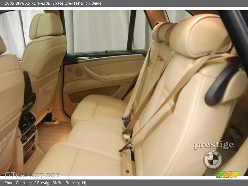 Space Grey Metallic / Beige 2009 BMW X5 xDrive30i