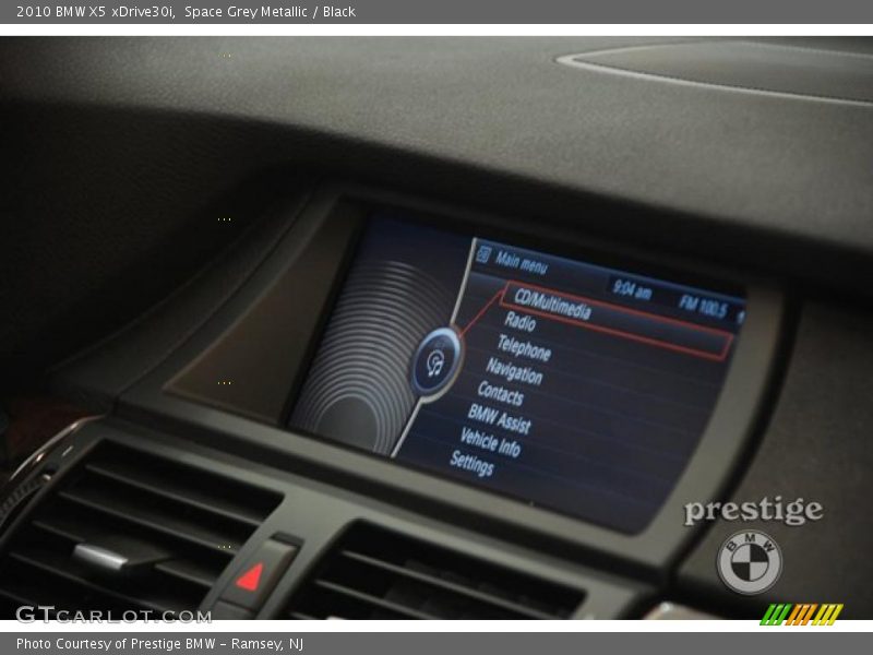 Space Grey Metallic / Black 2010 BMW X5 xDrive30i