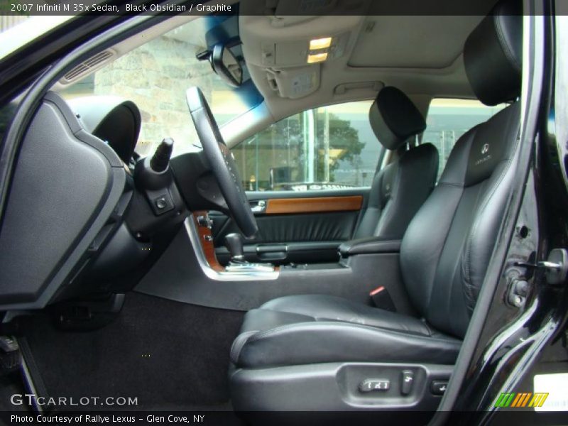Black Obsidian / Graphite 2007 Infiniti M 35x Sedan