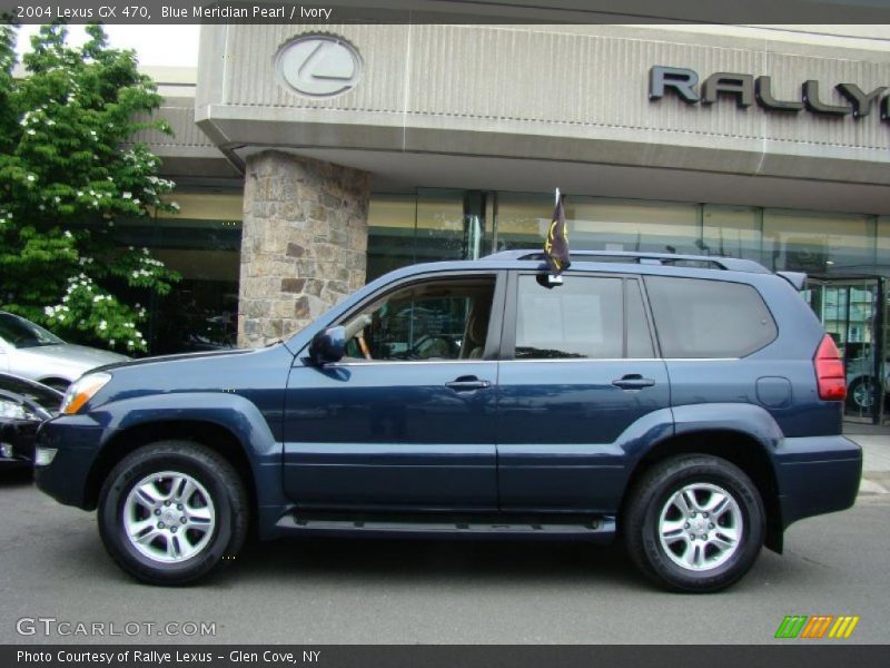 Blue Meridian Pearl / Ivory 2004 Lexus GX 470