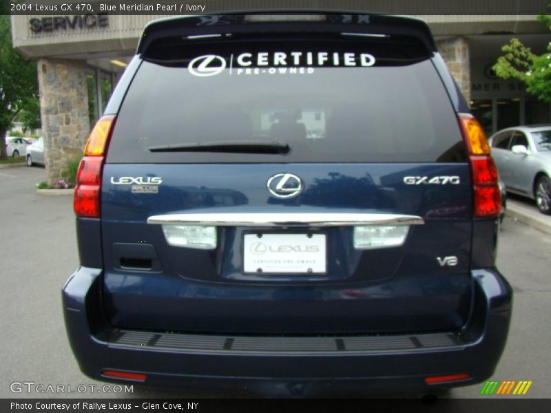 Blue Meridian Pearl / Ivory 2004 Lexus GX 470