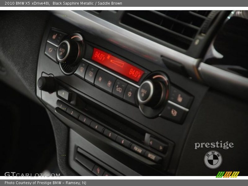 Black Sapphire Metallic / Saddle Brown 2010 BMW X5 xDrive48i