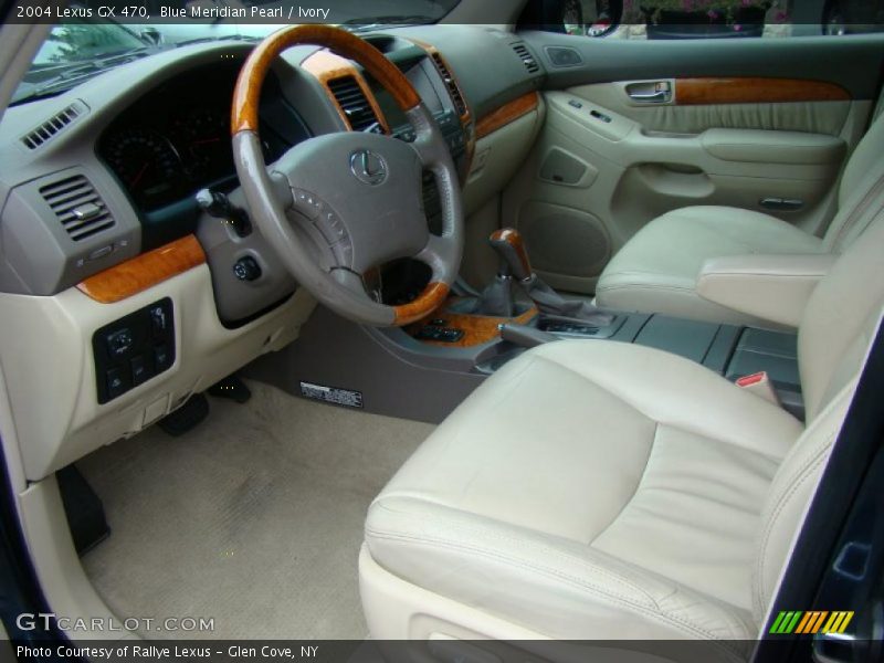 Blue Meridian Pearl / Ivory 2004 Lexus GX 470