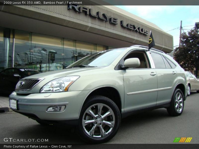 Bamboo Pearl / Parchment 2009 Lexus RX 350 AWD