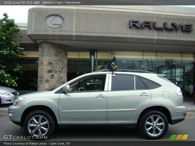 Bamboo Pearl / Parchment 2009 Lexus RX 350 AWD