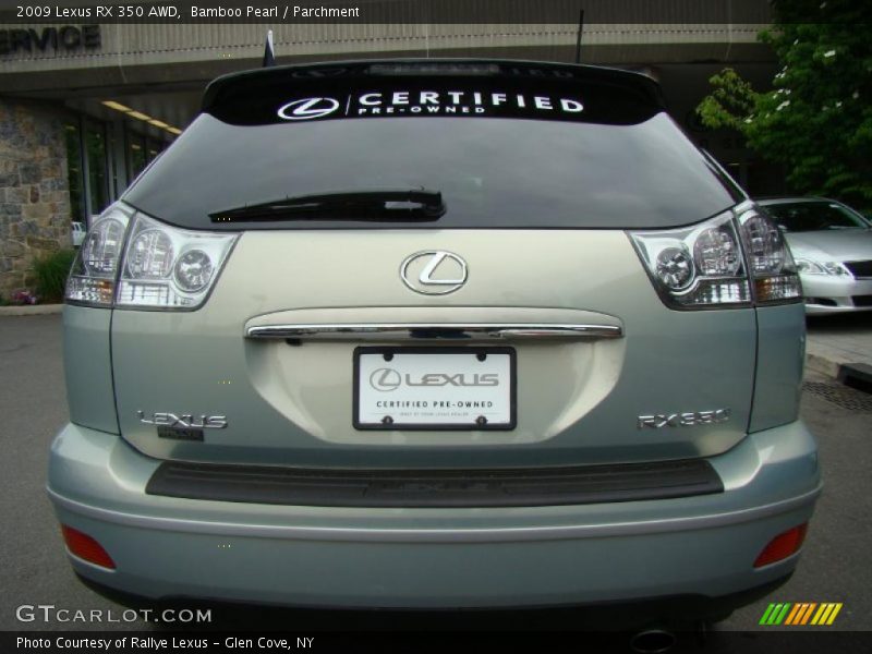 Bamboo Pearl / Parchment 2009 Lexus RX 350 AWD