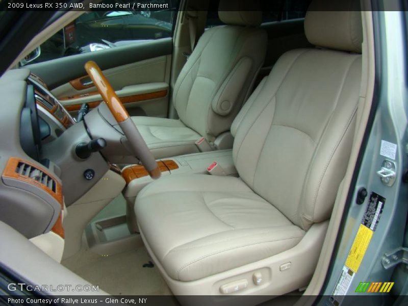 Bamboo Pearl / Parchment 2009 Lexus RX 350 AWD