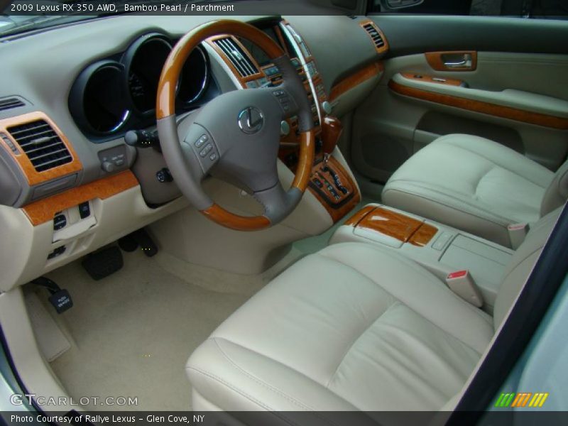 Bamboo Pearl / Parchment 2009 Lexus RX 350 AWD