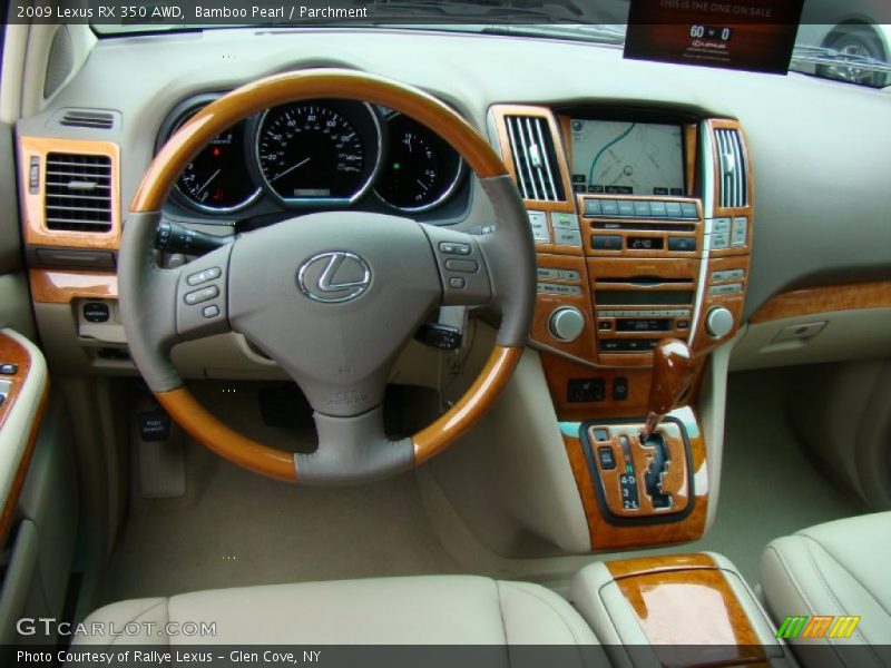 Bamboo Pearl / Parchment 2009 Lexus RX 350 AWD