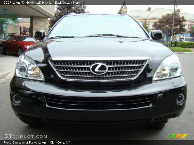 Black Onyx / Ivory 2007 Lexus RX 400h AWD Hybrid