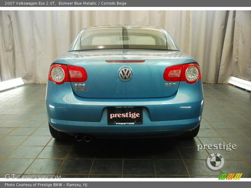 Eismeer Blue Metallic / Cornsilk Beige 2007 Volkswagen Eos 2.0T