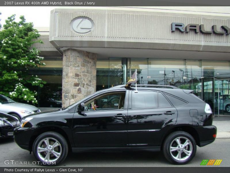 Black Onyx / Ivory 2007 Lexus RX 400h AWD Hybrid