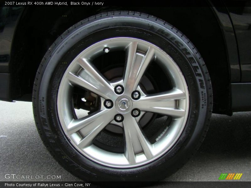 Black Onyx / Ivory 2007 Lexus RX 400h AWD Hybrid