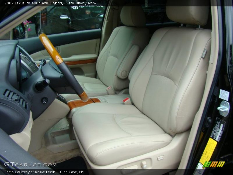 Black Onyx / Ivory 2007 Lexus RX 400h AWD Hybrid