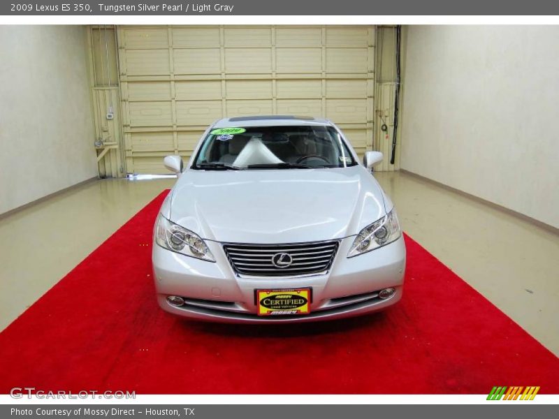 Tungsten Silver Pearl / Light Gray 2009 Lexus ES 350